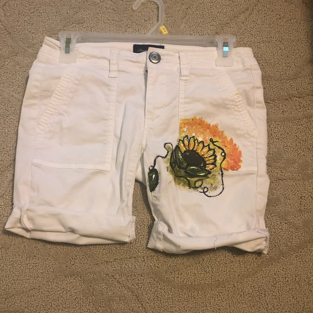 American Eagle Handpainted Shorts
